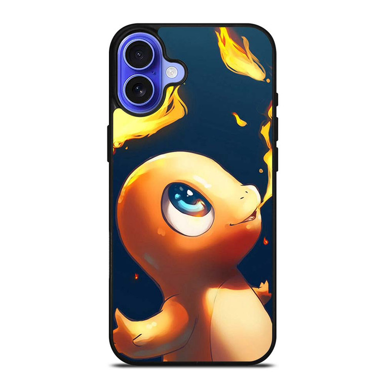 CHARMANDER POKEMON CUTE iPhone 16 Plus Case Cover