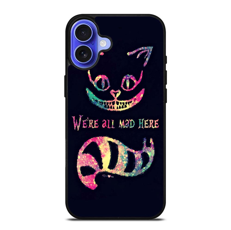 CHESHIRE CAT ALICE IN WONDERLAND iPhone 16 Plus Case Cover