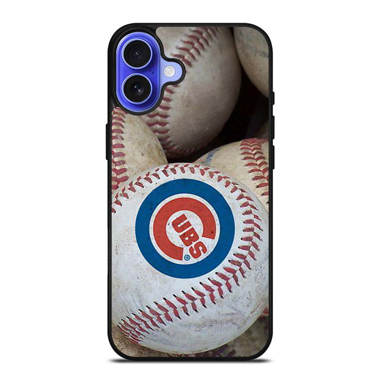 CHICAGO CUBS BALL LOGO iPhone 16 Plus Case Cover