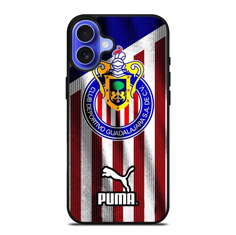 CHIVAS DE GUADALAJARA JERSEY iPhone 16 Plus Case Cover