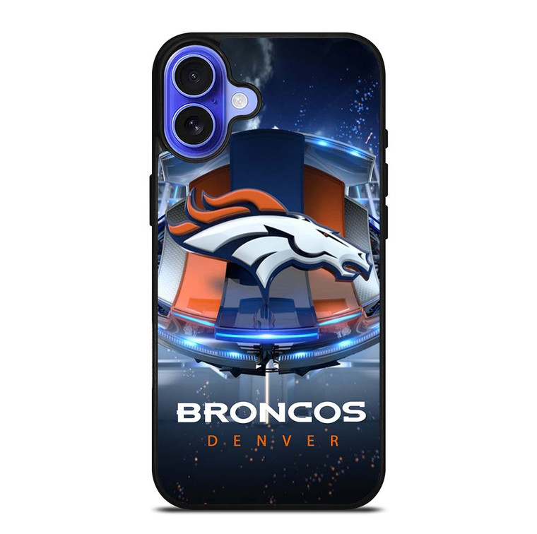 DENVER BRONCOS NFL iPhone 16 Plus Case Cover