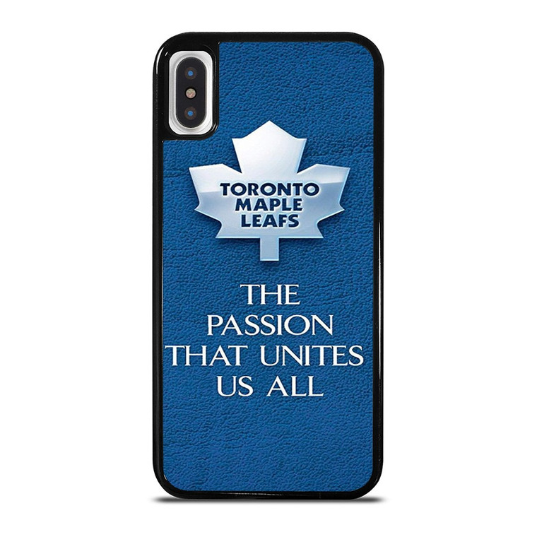 TORONTO MAPLE LEAFS NHL QUOTES iPhone X / XS Case Cover