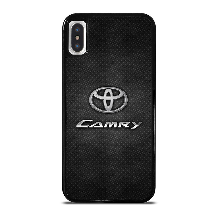 TOYOTA CAMRY METAL LOGO iPhone X / XS Case Cover