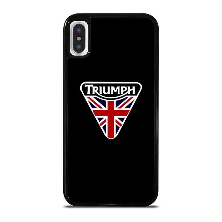 TRIUMPH BRITISH MOTORCYCLE iPhone X / XS Case Cover