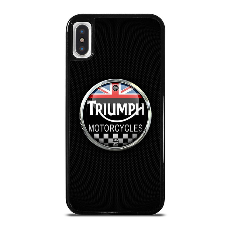 TRIUMPH BRITISH MOTORCYCLES 2 iPhone X / XS Case Cover