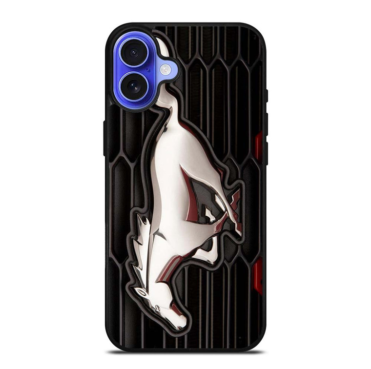 FORD MUSTANG GT LOGO iPhone 16 Plus Case Cover