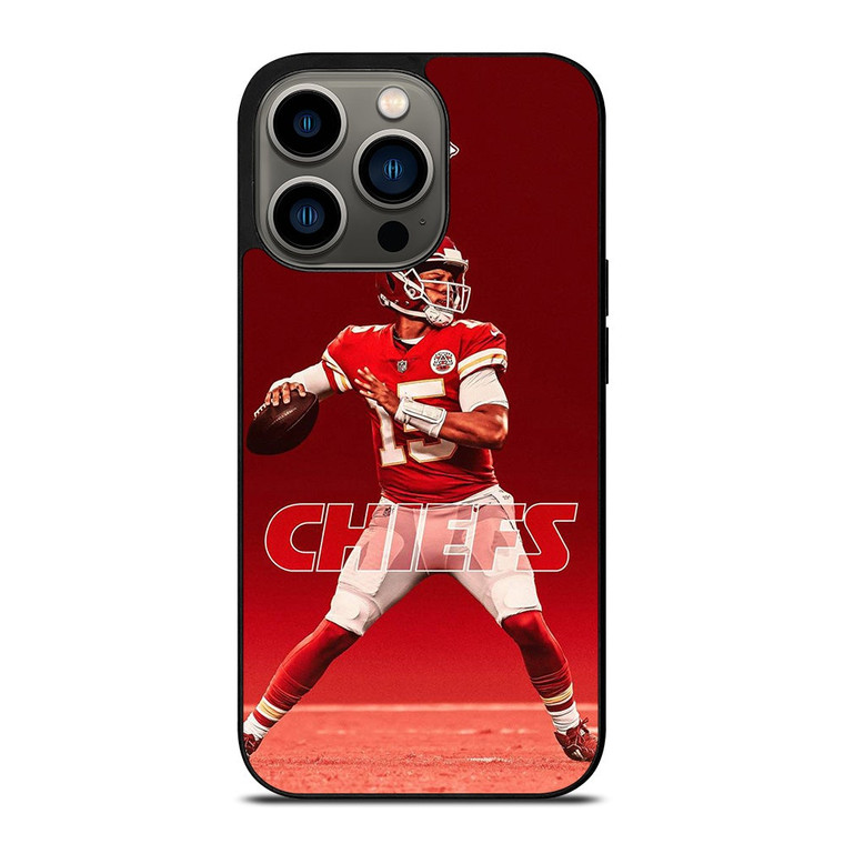 PATRICK MAHOMES KANSAS CITY CHIEFS 15 iPhone 13 Pro Case Cover