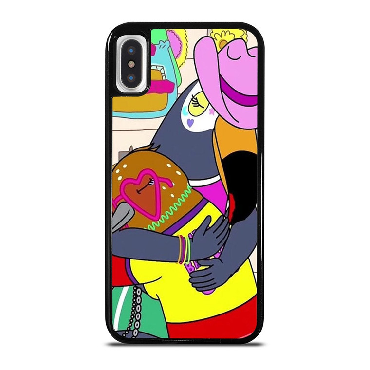 TUCA AND BERTIE HUGGING iPhone X / XS Case Cover