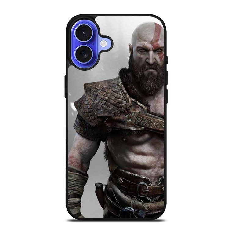 GAME GOD OF WAR RAGNAROK KRATOS iPhone 16 Plus Case Cover