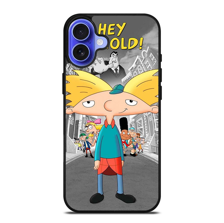 HEY ARNOLD CARTOON iPhone 16 Plus Case Cover