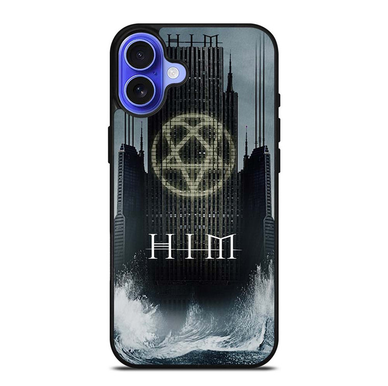 HIM BAND HEARTAGRAM iPhone 16 Plus Case Cover