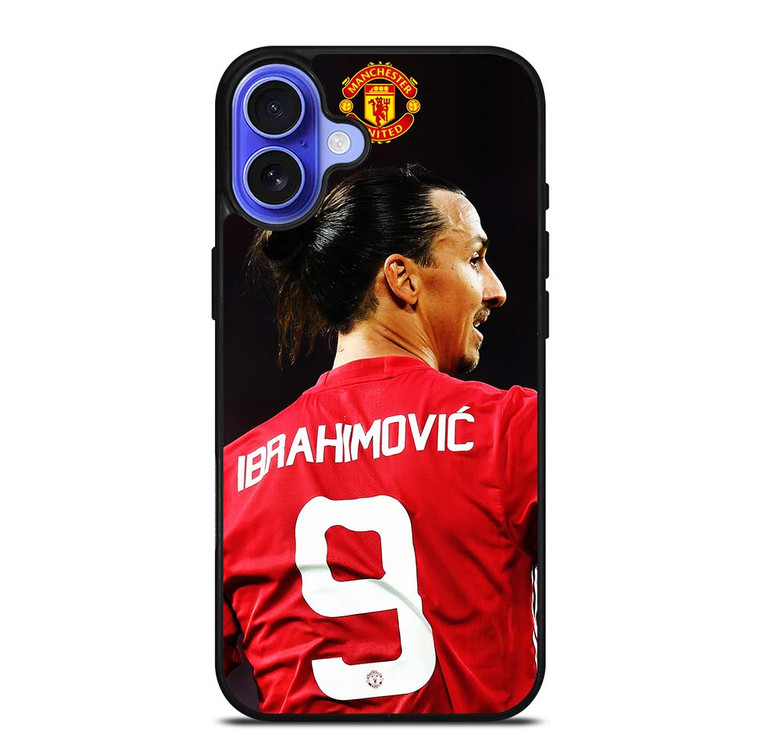 IBRAHIMOVIC MANCHESTER UNITED iPhone 16 Plus Case Cover