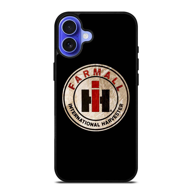 IH INTERNATIONAL HARVESTER FARMALL LOGO iPhone 16 Plus Case Cover