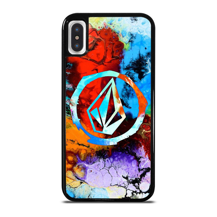 VOLCOM COLORFUL LOGO iPhone X / XS Case Cover