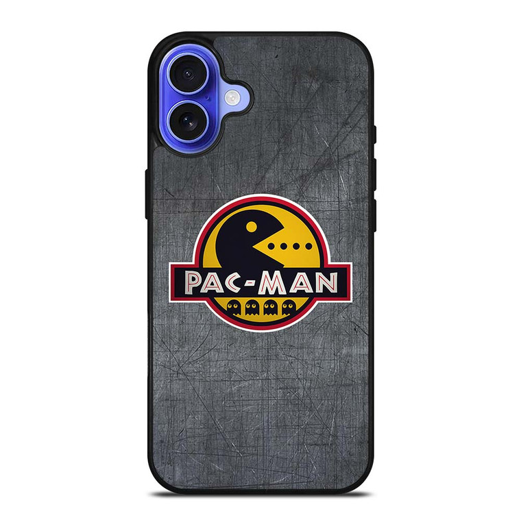 JURASSIC PAC MAN iPhone 16 Plus Case Cover