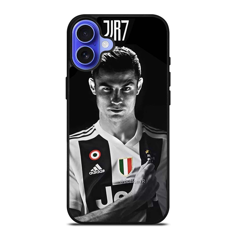JUVENTUS CRISTIANO RONALDO CR7 iPhone 16 Plus Case Cover