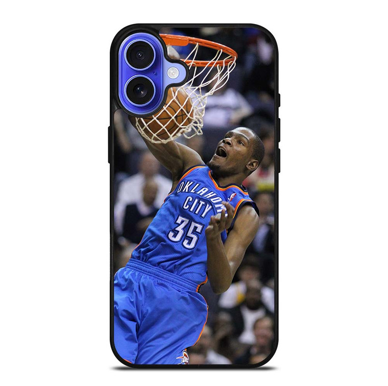 KEVIN DURANT OKLAHOMA CITY iPhone 16 Plus Case Cover