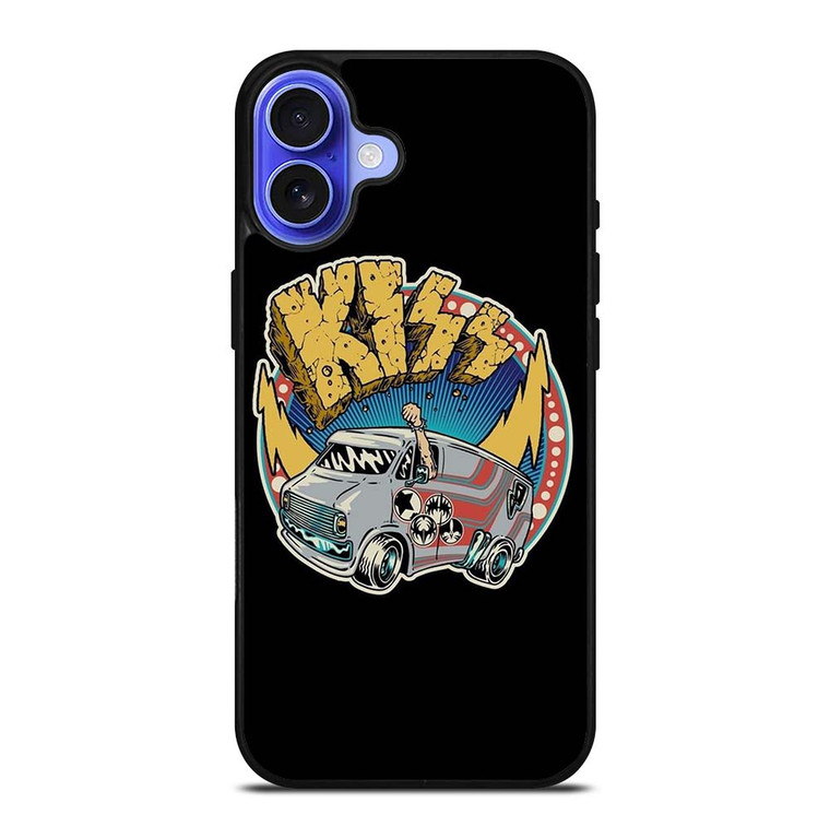 KISS BAND LOGO VAN iPhone 16 Plus Case Cover
