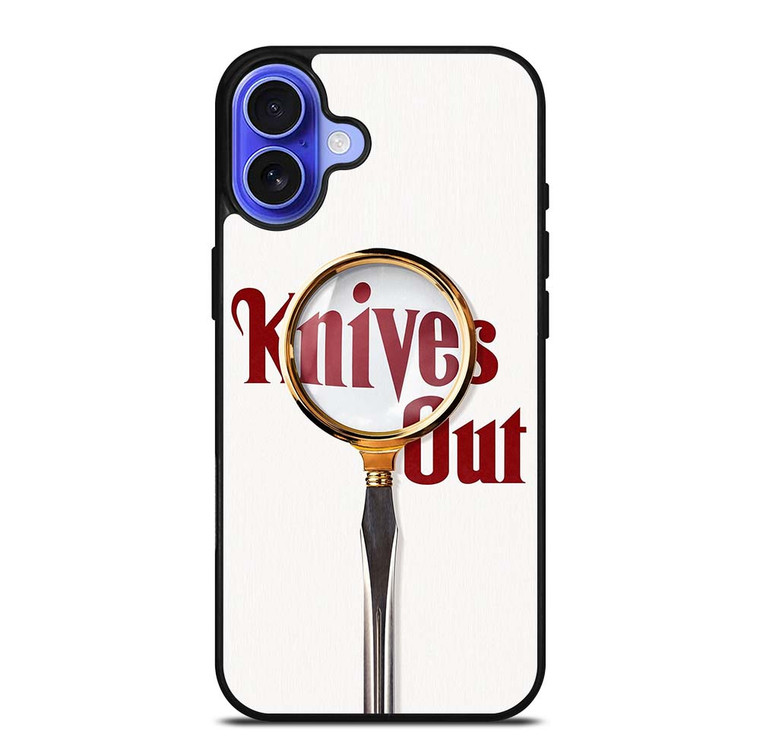 KNIVES OUT MOVIES ART iPhone 16 Plus Case Cover