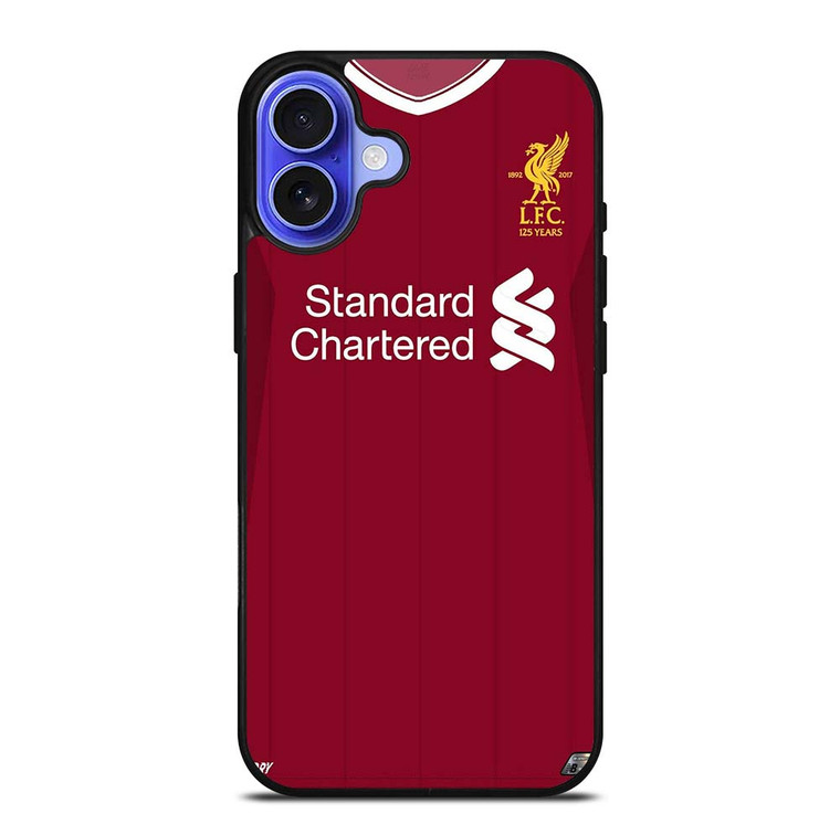 LIVERPOOL FOOTBALL JERSEY KIT iPhone 16 Plus Case Cover