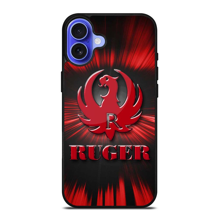 LOGO STURM RUGER FIREARM iPhone 16 Plus Case Cover