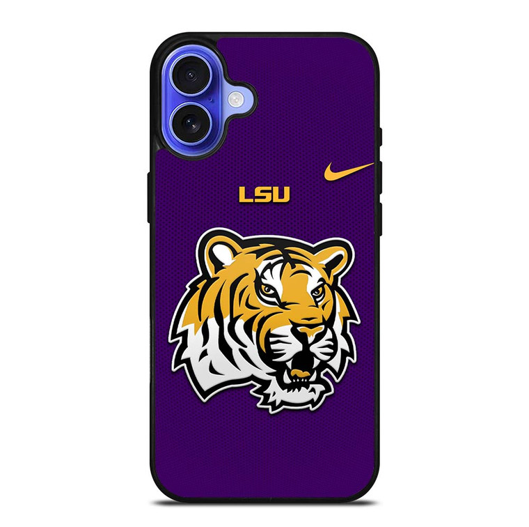 LSU TIGERS NIKE iPhone 16 Plus Case Cover