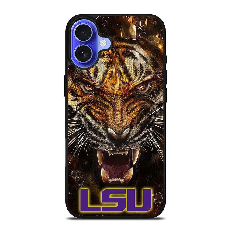 LSU TIGERS iPhone 16 Plus Case Cover