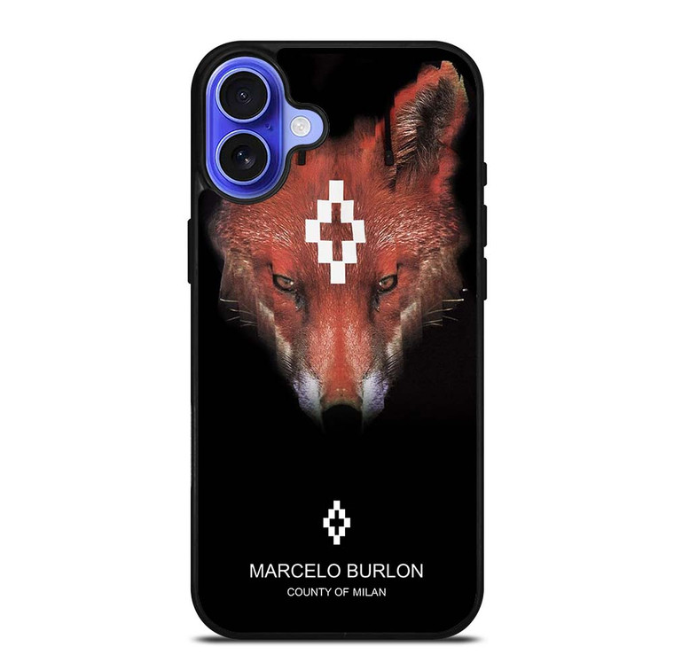 MARCELO BURLON FOX iPhone 16 Plus Case Cover