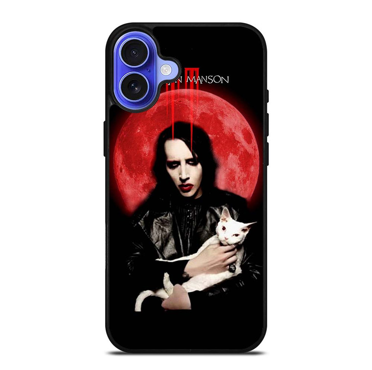 MARILYN MANSON iPhone 16 Plus Case Cover