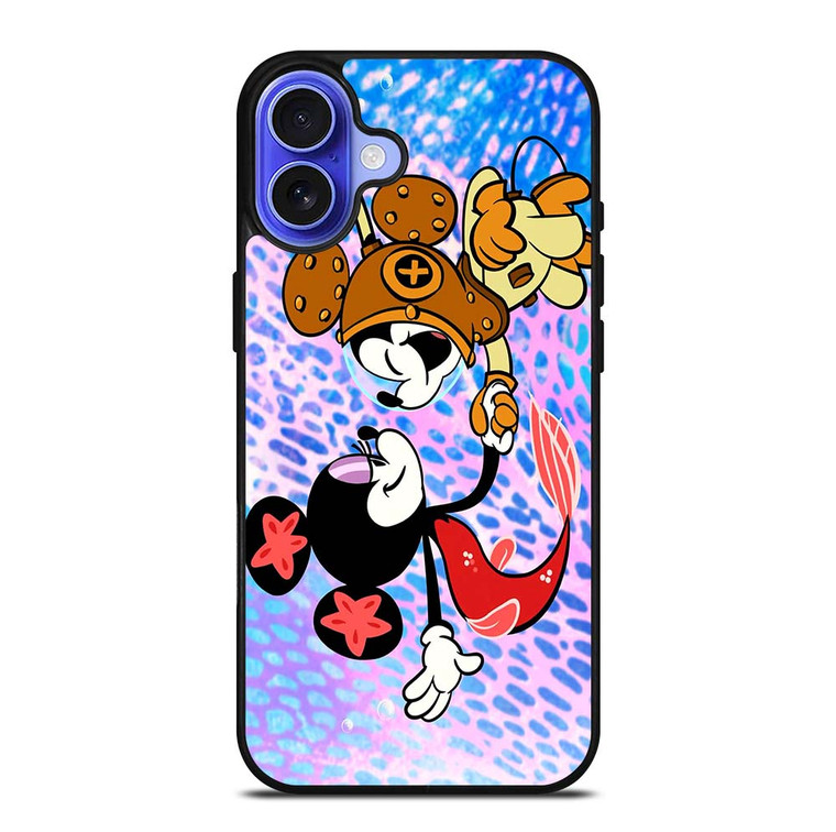 MICKEY MOUSE AND MINNIE MOUSE DISNEY iPhone 16 Plus Case Cover