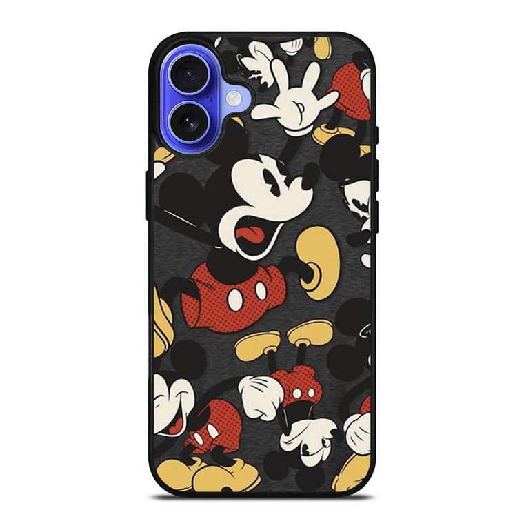 MICKEY MOUSE DISNEY CARTOON iPhone 16 Plus Case Cover