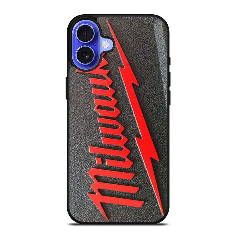 MILWAUKEE TOOL LOGO METAL ICON iPhone 16 Plus Case Cover