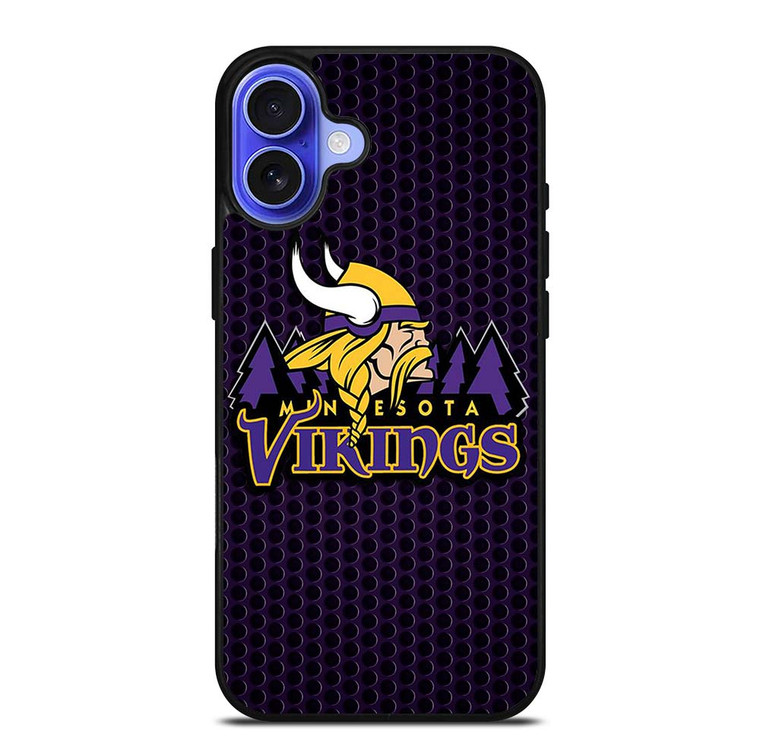 MINNESOTA VIKINGS NFL iPhone 16 Plus Case Cover