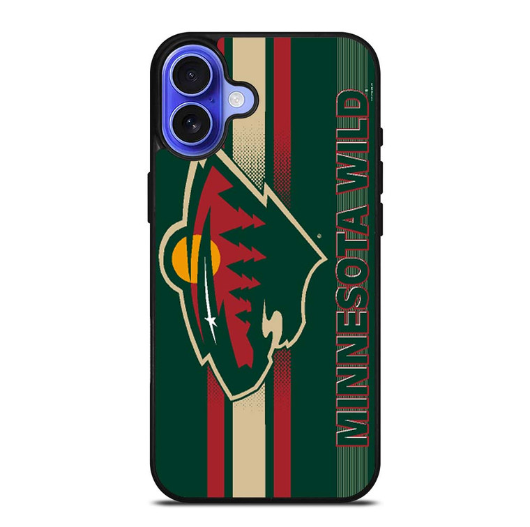 MINNESOTA WILD LOGO 2 iPhone 16 Plus Case Cover