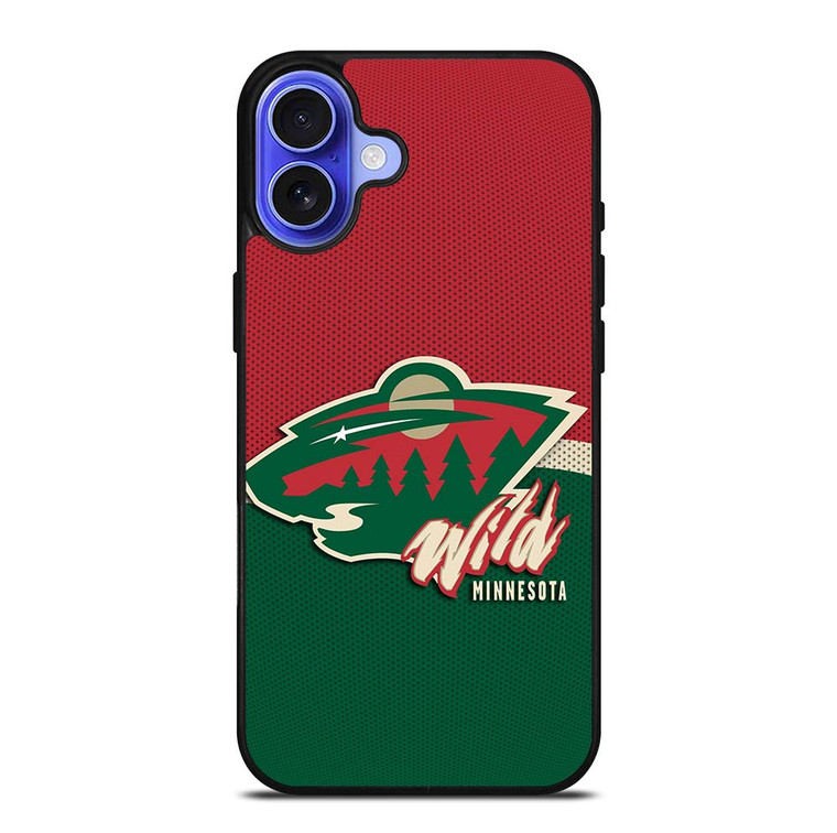 MINNESOTA WILD LOGO iPhone 16 Plus Case Cover
