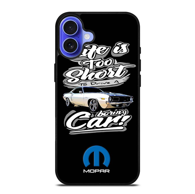 MOPAR CAR QUOTES iPhone 16 Plus Case Cover
