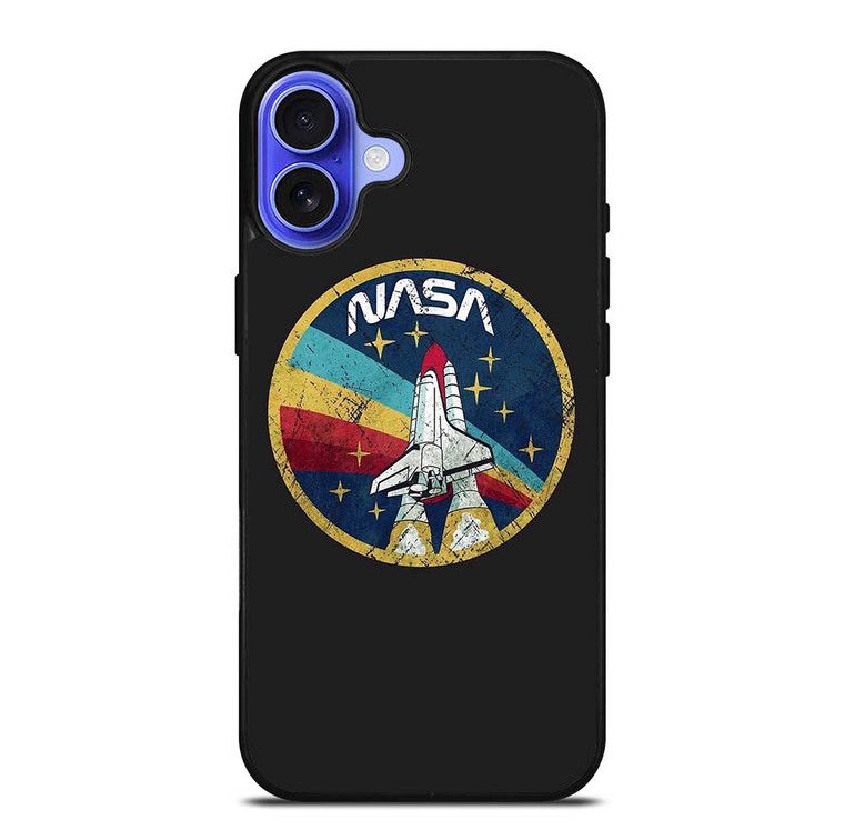 NASA RETRO CLASSIC LOGO iPhone 16 Plus Case Cover