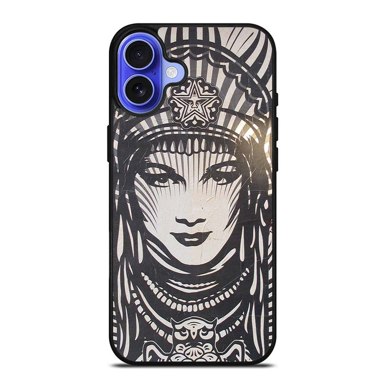 OBEY CLOTHING LOGO WOMAN iPhone 16 Plus Case Cover