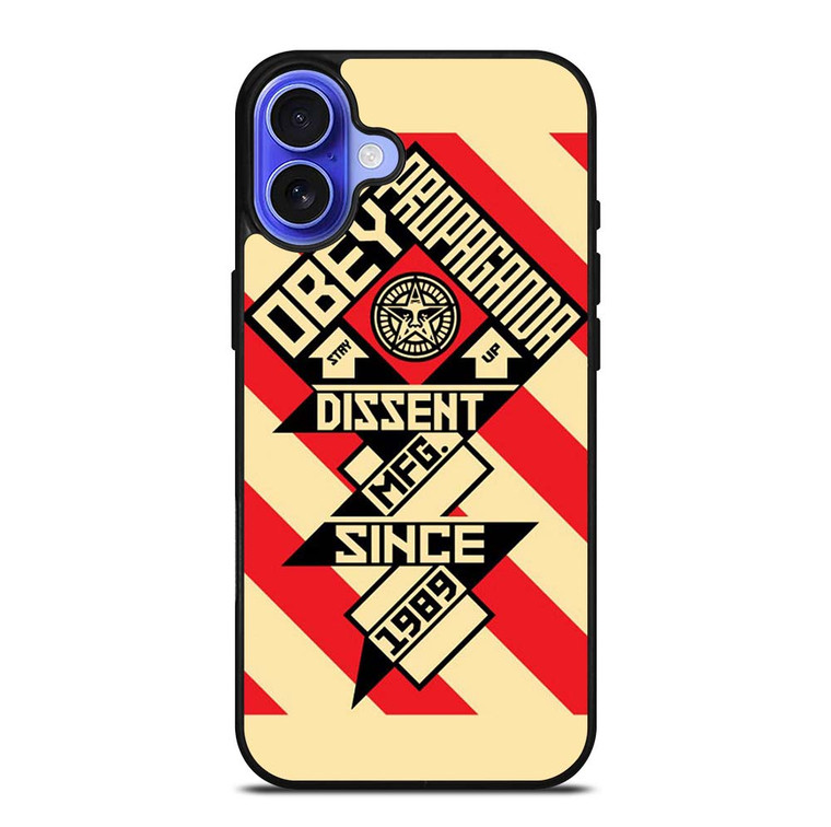 OBEY PROPAGANDA iPhone 16 Plus Case Cover