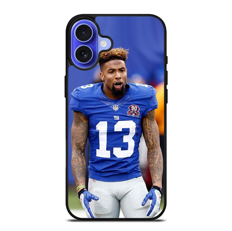 ODELL BECKHAM NY GIANTS iPhone 16 Plus Case Cover