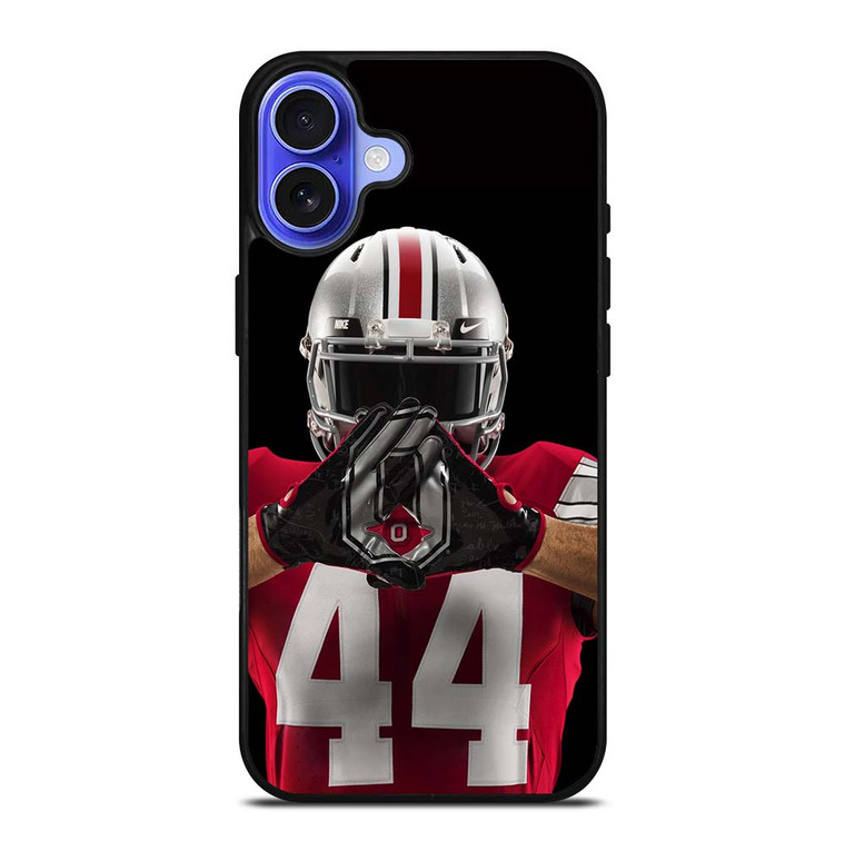OHIO STATE BUCKEYES FOOTBALL iPhone 16 Plus Case Cover