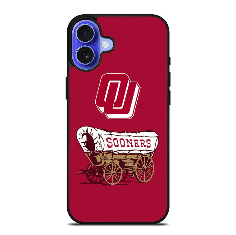 OKLAHOMA SOONERS iPhone 16 Plus Case Cover
