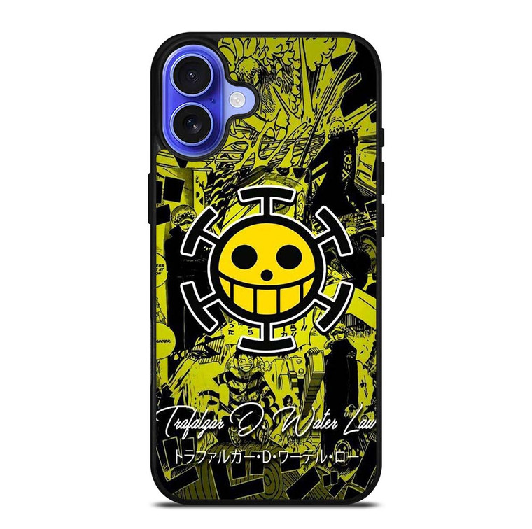 ONE PIECE HEART PIRATES iPhone 16 Plus Case Cover