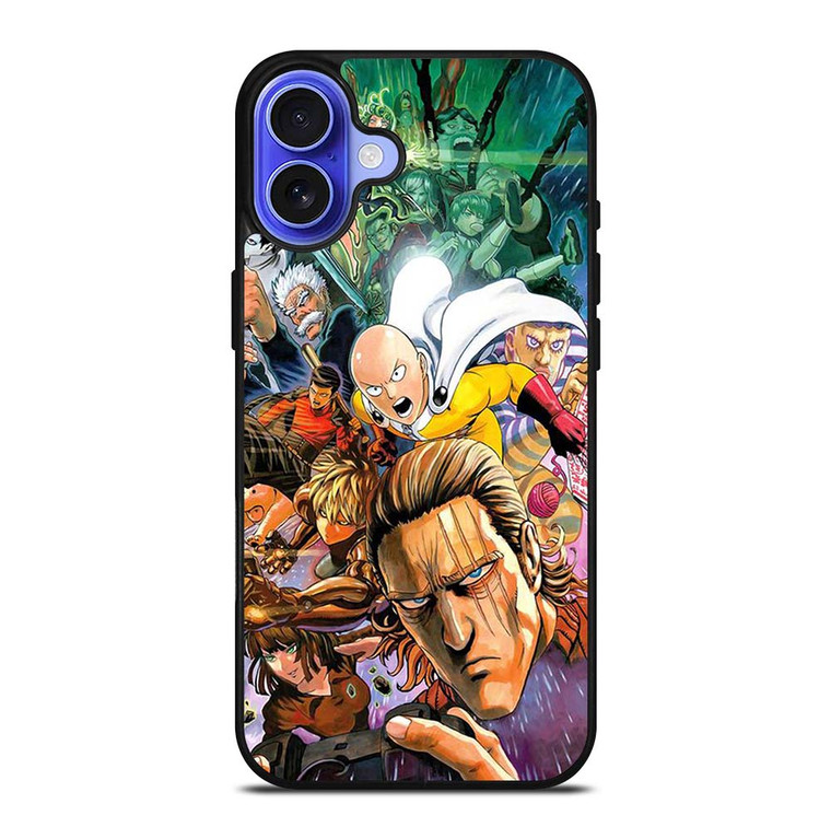 ONE PUNCH MAN CHARACTER iPhone 16 Plus Case Cover