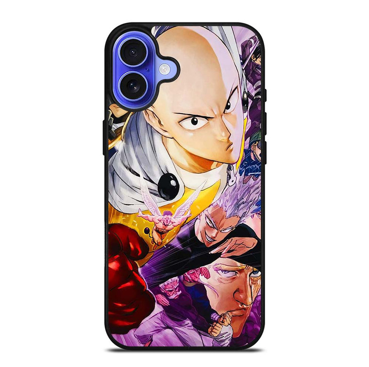 ONE PUNCH MAN CHARACTERS iPhone 16 Plus Case Cover