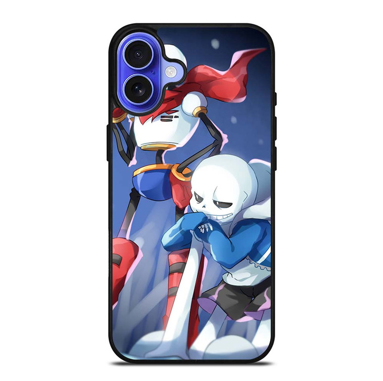 PAPYRUS AND SANIS UNDERTALE iPhone 16 Plus Case Cover