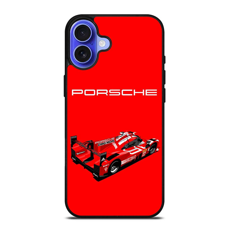 PORSCHE CAR 919 LOGO iPhone 16 Plus Case Cover