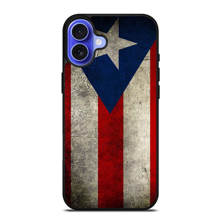PUERTO RICO FLAG iPhone 16 Plus Case Cover