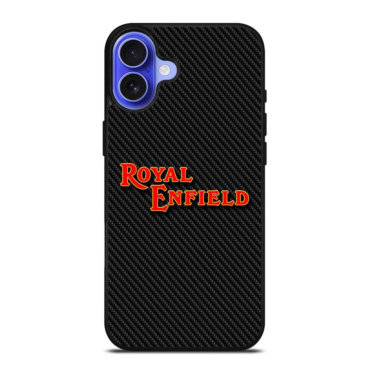 ROYAL ENFIELD LETTER LOGO iPhone 16 Plus Case Cover