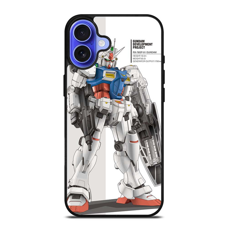 RX-78GP-01 GUNDAM iPhone 16 Plus Case Cover